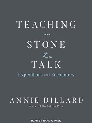 cover image of Teaching a Stone to Talk